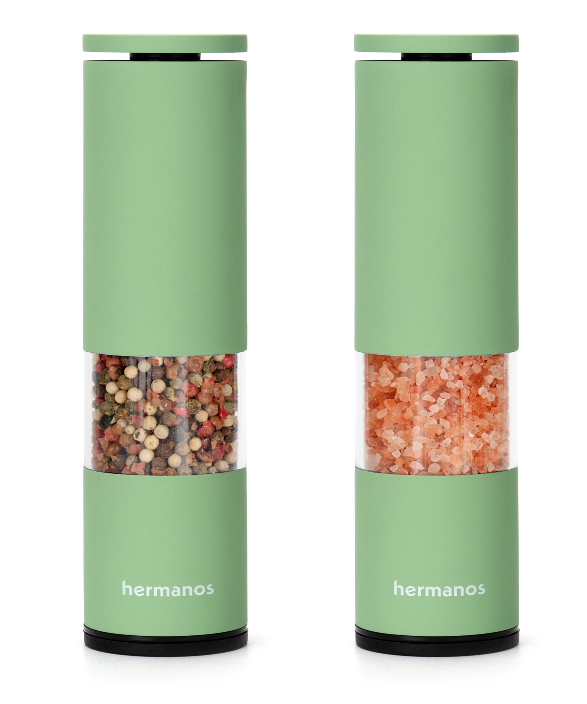 Peper en Zoutmolen Set Handmatig Groen - Oslo - 19cm