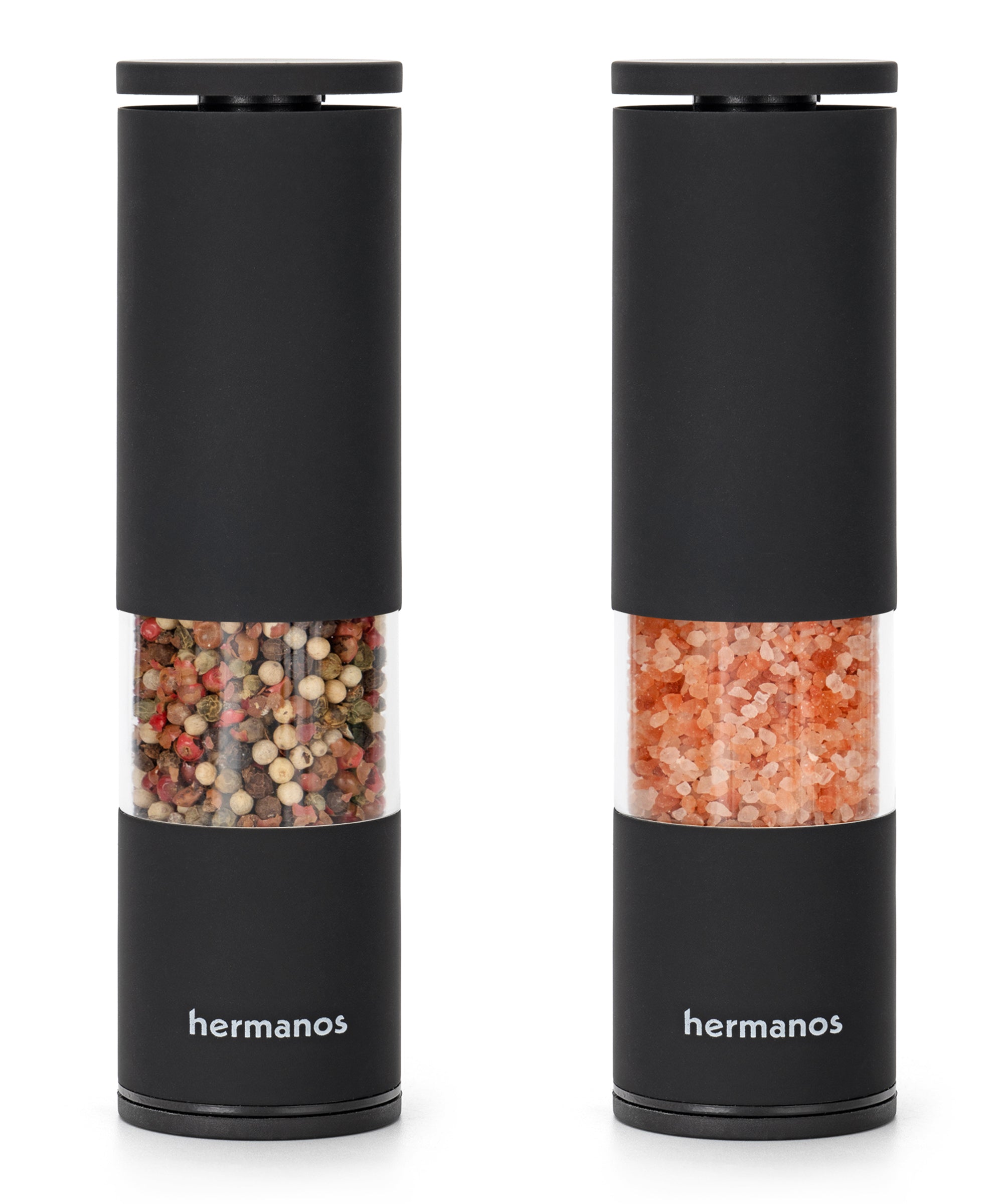 Peper en Zoutmolen Set Handmatig Zwart - Oslo - 19cm