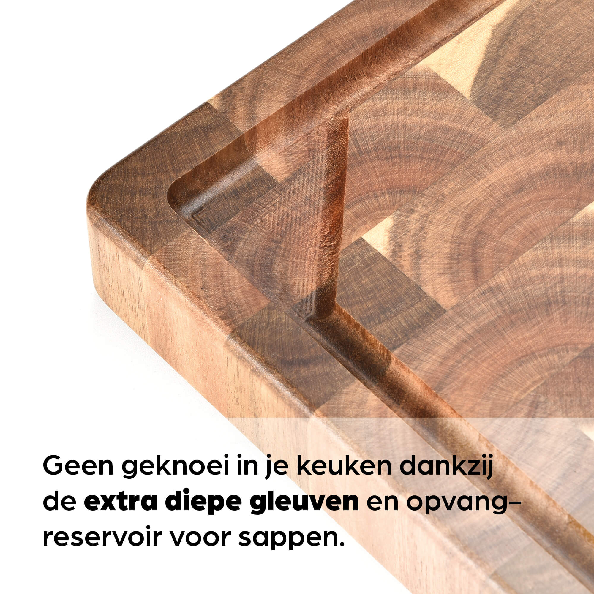 Houten Snijplank Acacia - 39 x 26 x 3,5 cm