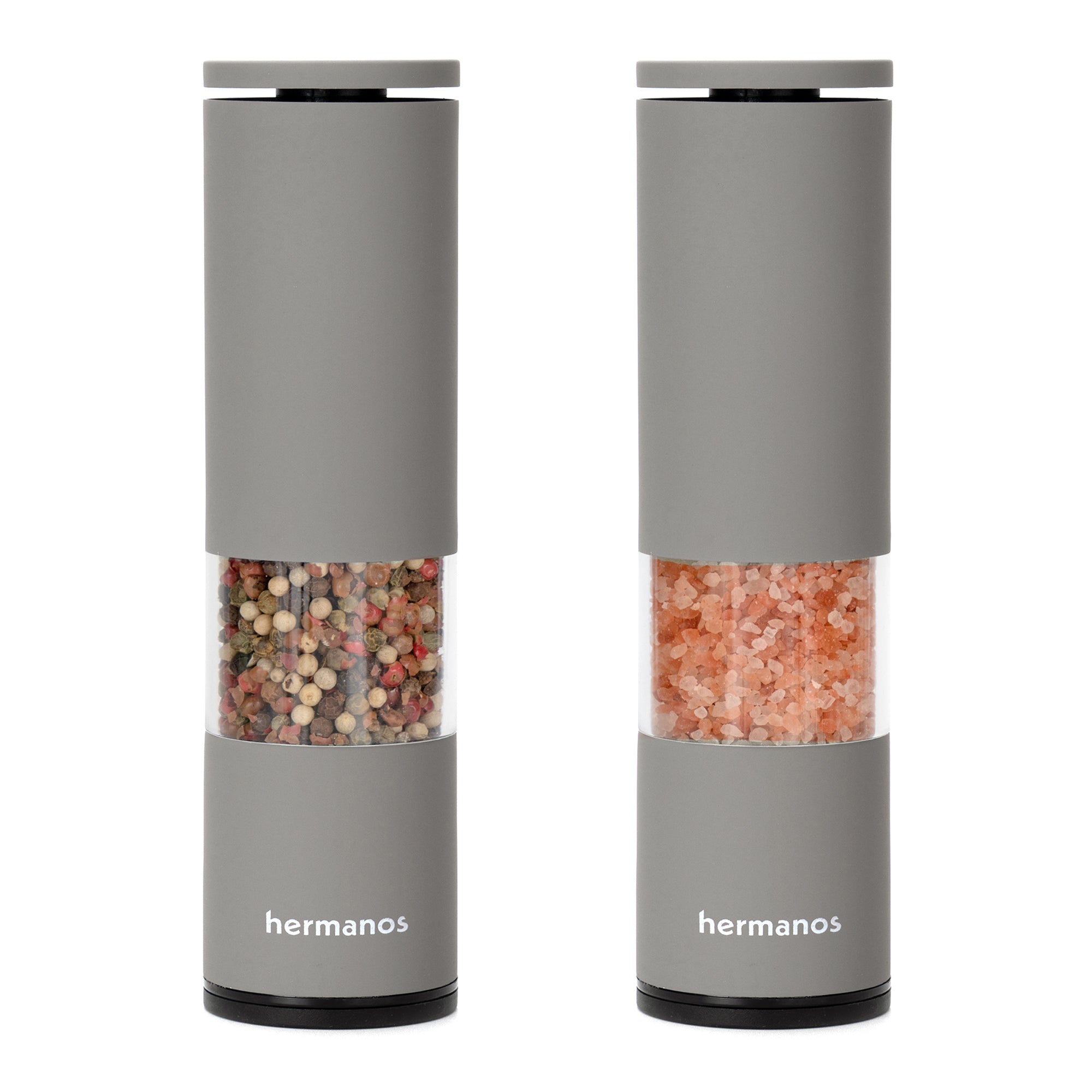 Peper en Zoutmolen Set Handmatig Bruin - Oslo - 19cm